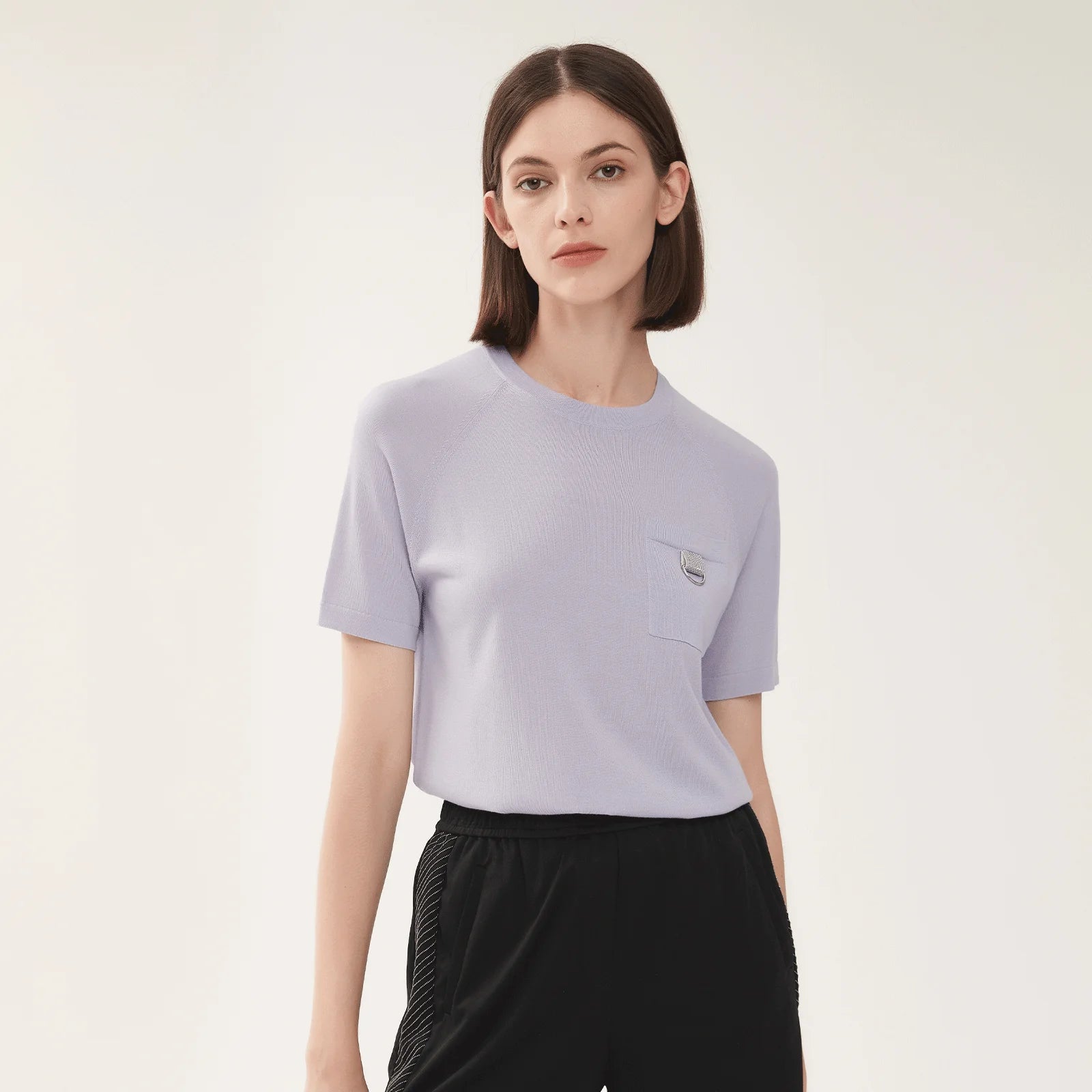 Women's fashion collection featuring t-shirts and skirts